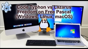 Code Typhon vs  Lazarus   Freedom on Free Pascal #pascal #crossplatform #lazarus #codetyphon
