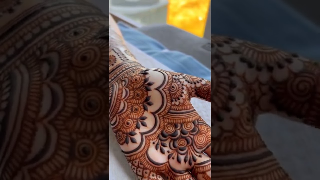 New trending bridal mehndi 