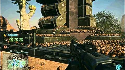 Instanced Mesh Particles in Planetside 2 : Captured from Indar with 8,000 particles