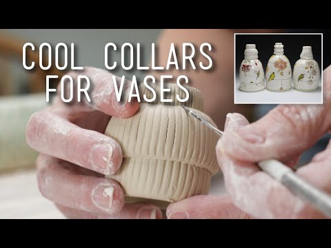 Making Collars for Vases - CREATIVE COLLAR IDEAS!