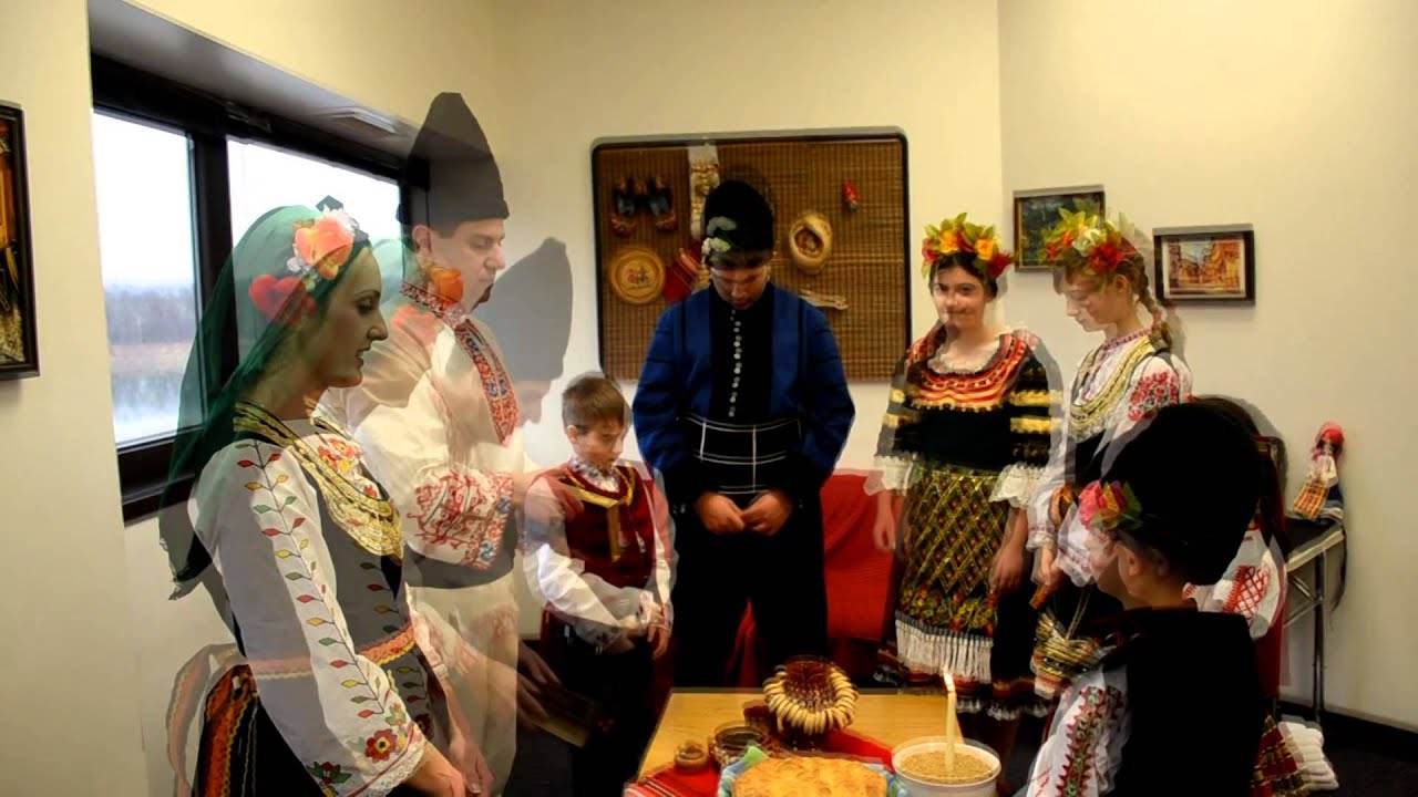 Възстановка на Бъдни Вечер - у-ще 