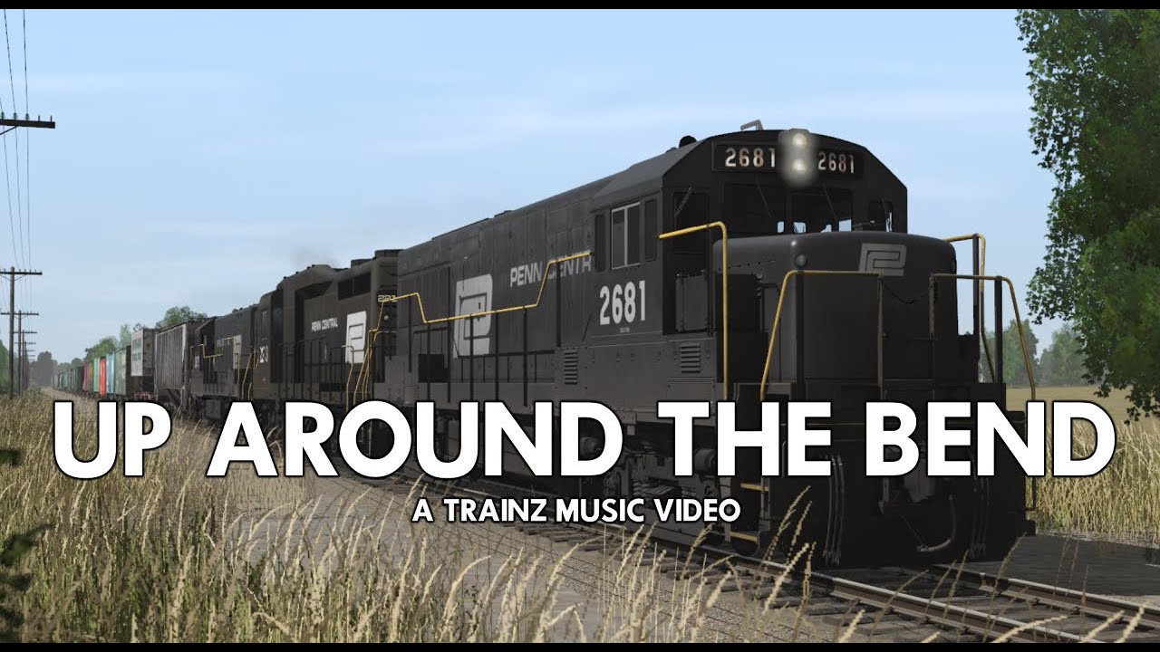 Up Around The Bend - Creedence Clearwater Revival | Trainz Music Video