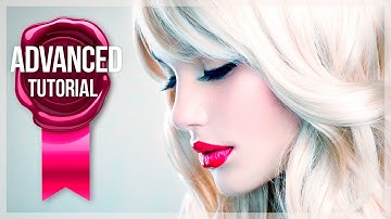 Advanced Photoshop Tutorial #2 - Advanced Frequency Separation Beauty Retouch