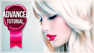 Advanced Photoshop Tutorial #2 - Advanced Frequency Separation Beauty Retouch