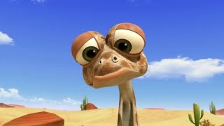 Oscar’s Oasis - Baby Lizard 🦎 | Funny 3D Cartoon for Kids | Giggle Tots Rhymes | HQ Animation