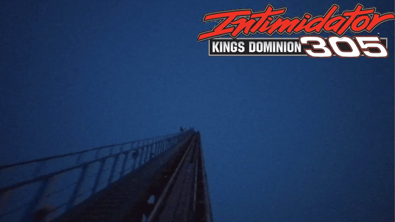 Final Rides Of The Night on Intimidator 305- Front Row POV