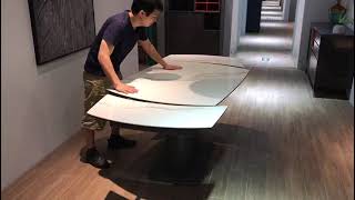 Juliet Rotating Extension Dining Table from Dixie Cummings NZ