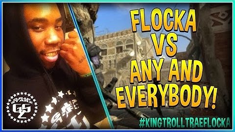 HILARIOUS ARGUMENTS! COD BLACK OPS! TRAE FLOCKA VS "FAT MAC" #KingTrollTraeFlocka