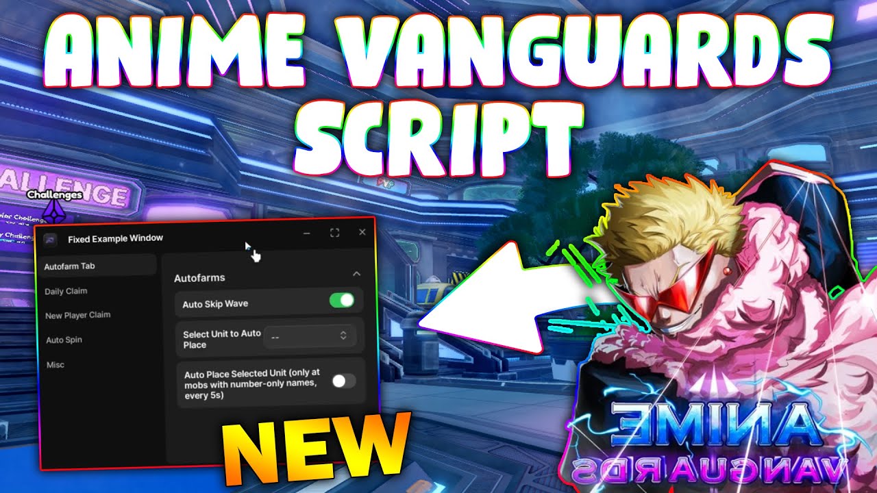 *NEW* Anime Vanguards Script (PASTEBIN 2026) (AUTO SKIP , MACRO ...