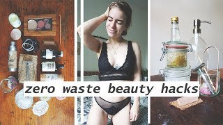 20 ZERO WASTE BEAUTY TIPS // skin, hair, makeup, nails & teeth