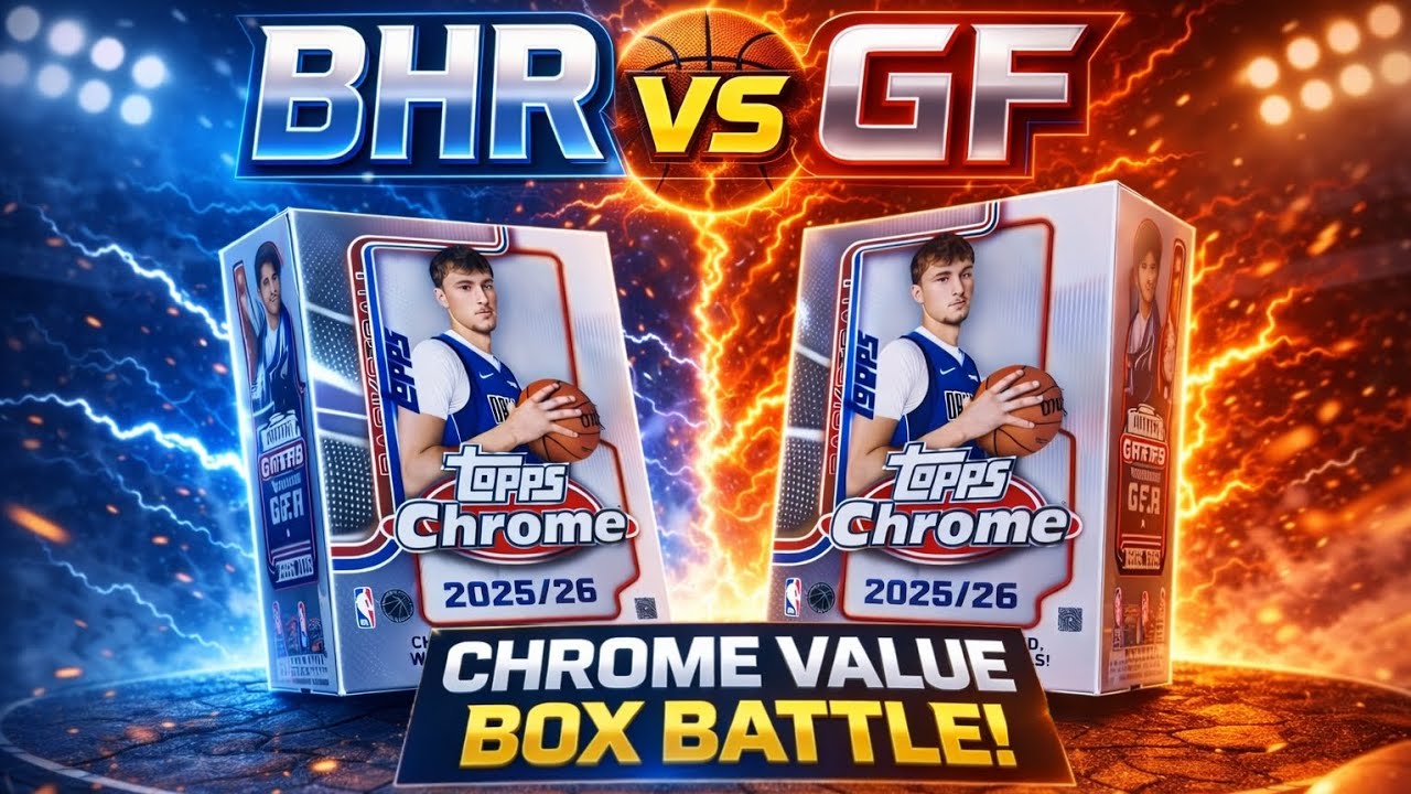 TOPPS CHROME VALUE BOX BATTLE! BHR VS GF! 