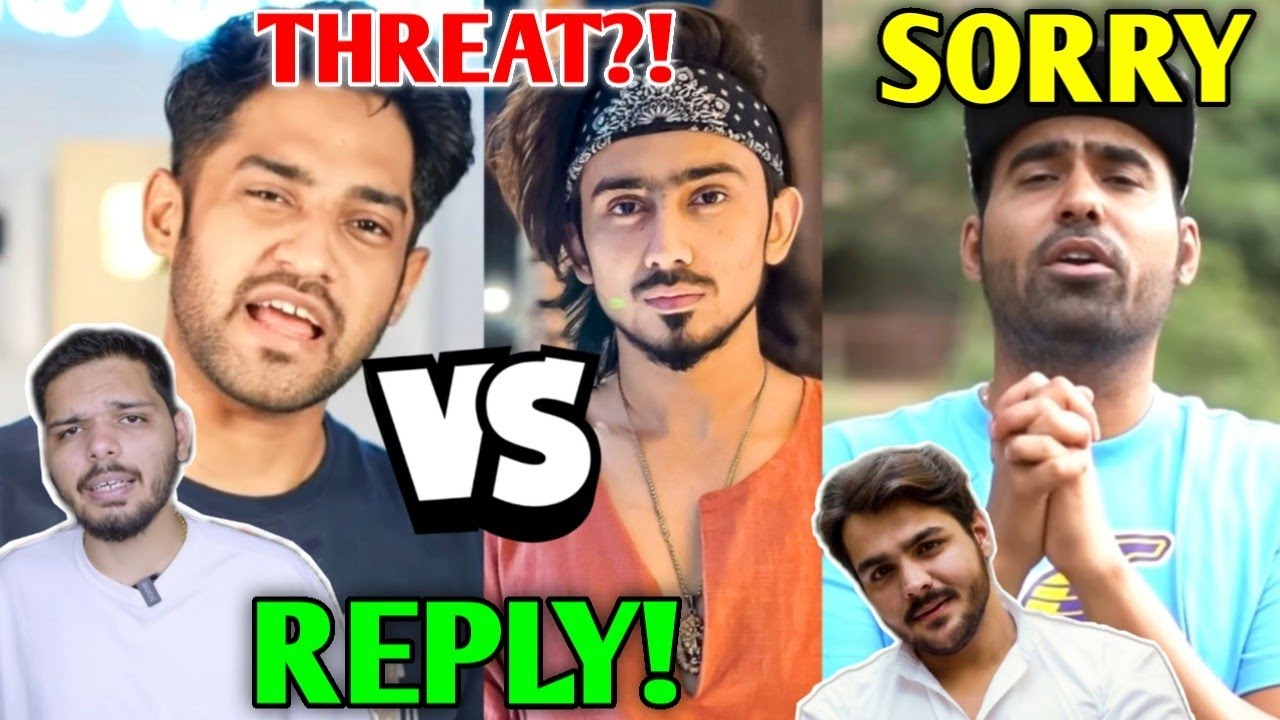 TikToker gives THREAT to Thugesh!- Lakshay & YouTubers React | GauravZone, Scout, Ashish, MrBeast |