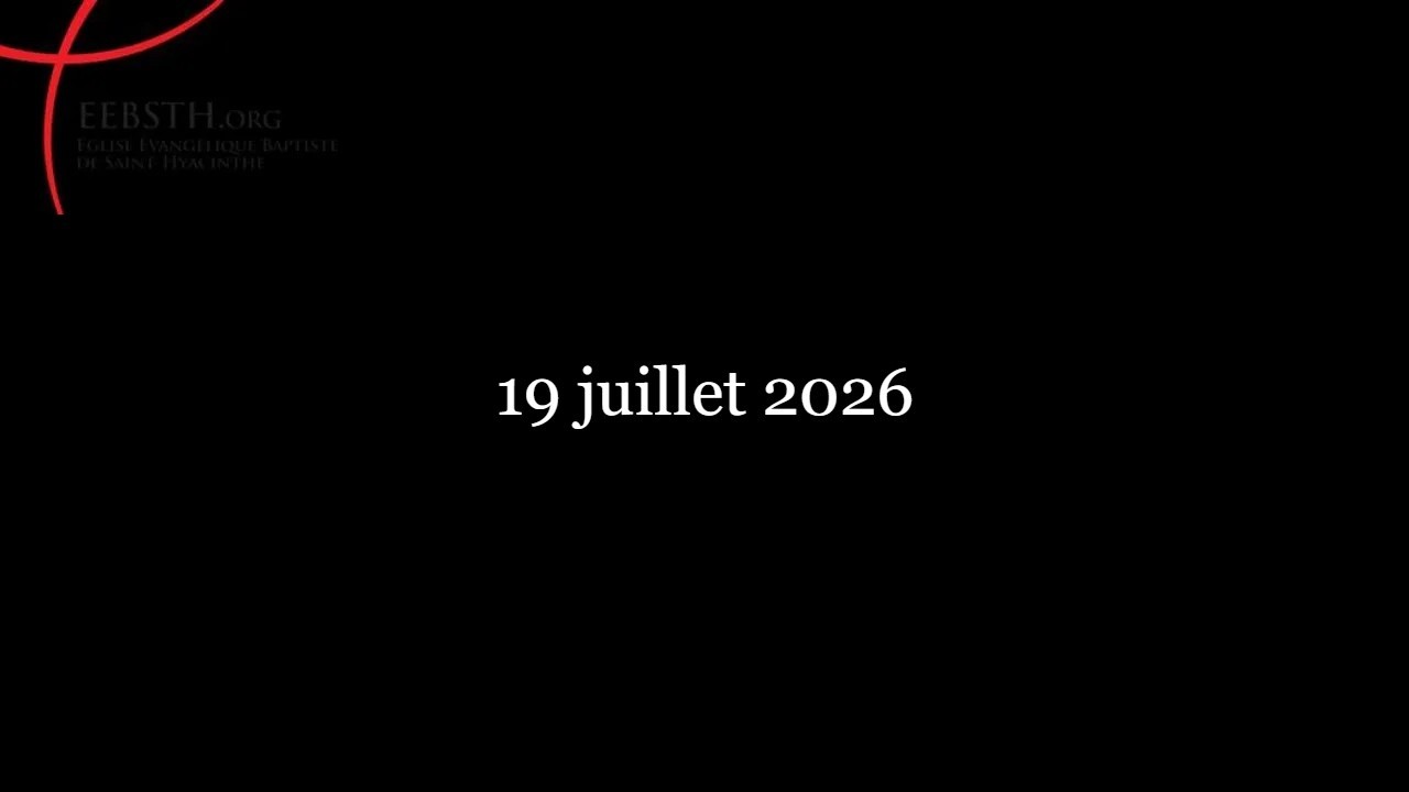 Célébration 19 juillet 2026