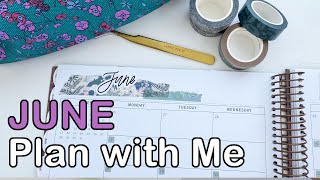 June 2025 Plan with Me | Summer Setup in My Laurel Denise Planner
