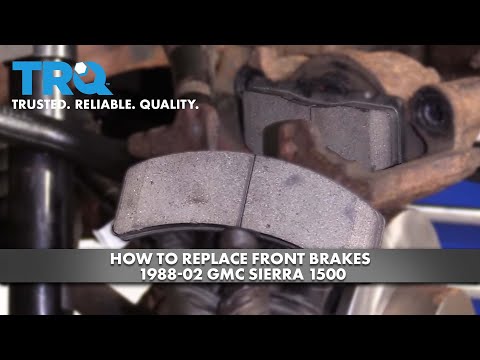 How to Replace Front Brakes 1988-02 GMC Sierra 1500