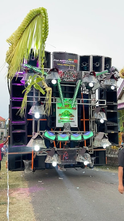 Sound karnaval giant audio 8 sub cla di gas wer karnaval kalirong