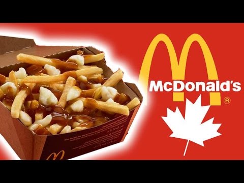 Trying Canadian McDonald's I International Fast Food Taste Test
