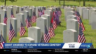 Grant awarded to expand Iowa Veterans Cemetery
Grant awarded to expand Iowa Veterans Cemetery
KCCI NewsChannel 8 is your home for Iowa breaking news and weather. For your latest Iowa news and weather visit: https://www.kcci.com/
For licensing inquiries: https://www.kcci.com/licensing Grant awarded to expand Iowa Veterans Cemetery
