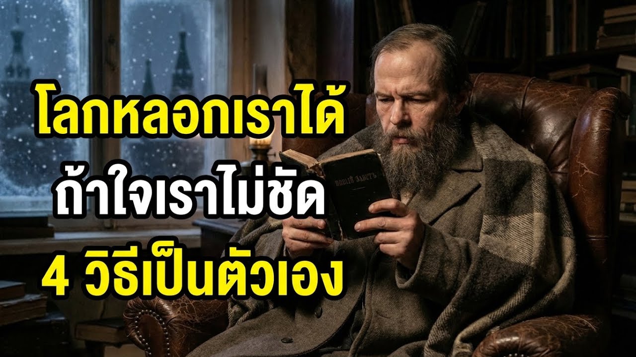 โลกปลอมทำให้เราหลงทาง? 4 วิธี “เป็นตัวเอง” แบบอัตถิภาวนิยม | ดอสโตเยฟสกี้