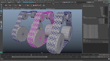 Maya Basic Rigging Tank Tread Introduction