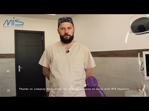 ექ. ეგნატე გიორგაძე და კბილის იმპლანტაცია. MIS Implants