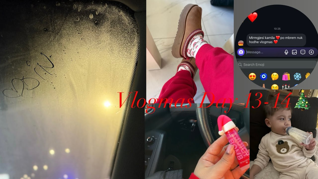 Vlogmas Day 13-14🎄 Per darke tek motra❤️Supermarket Haul🛍️Mesazhe te bukura nga ju🥹✨🙏🏽
