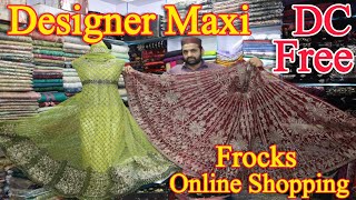 Girls Frocks Designs| Wholesale Price Clothing| Long Maxi Designs| Fancy Wear Dresses| Pak Cloth