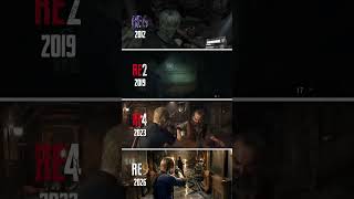 Resident Evil Evolution 2012–2026 😱 RE6 to RE9 Graphics Comparison #residentevil #fps #test #gaming