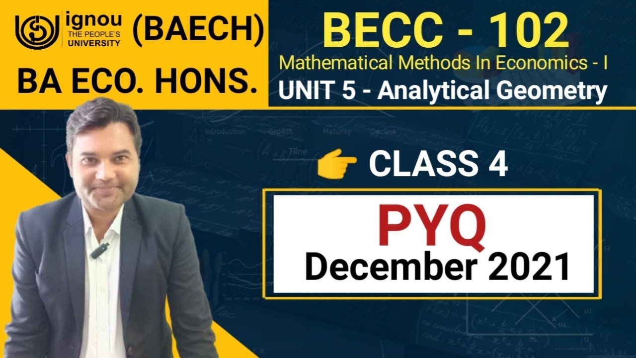 BECC 102 Unit 5 Class 4 | BECC 102 Solution Of Previous Years Question ...