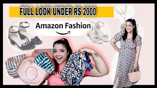 AMAZON FASHION FINDS! FULL LOOK UNDER RS 2000 | MUST WATCH