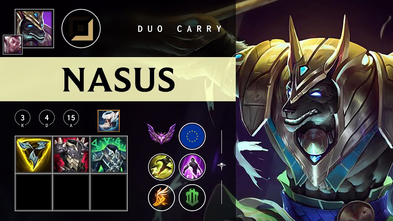 Nasus ADC vs Fiora - EUW Master Patch 26.03