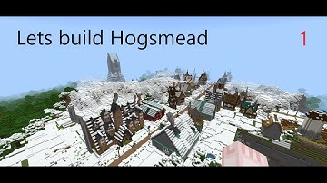 Lets build Hogsmeade Village, Part 1, Landscaping