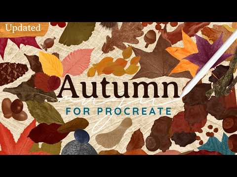 Autumn Magic for Procreate, a Brush Add-On by AJ Brushes (Thumbnail 10 of 10)