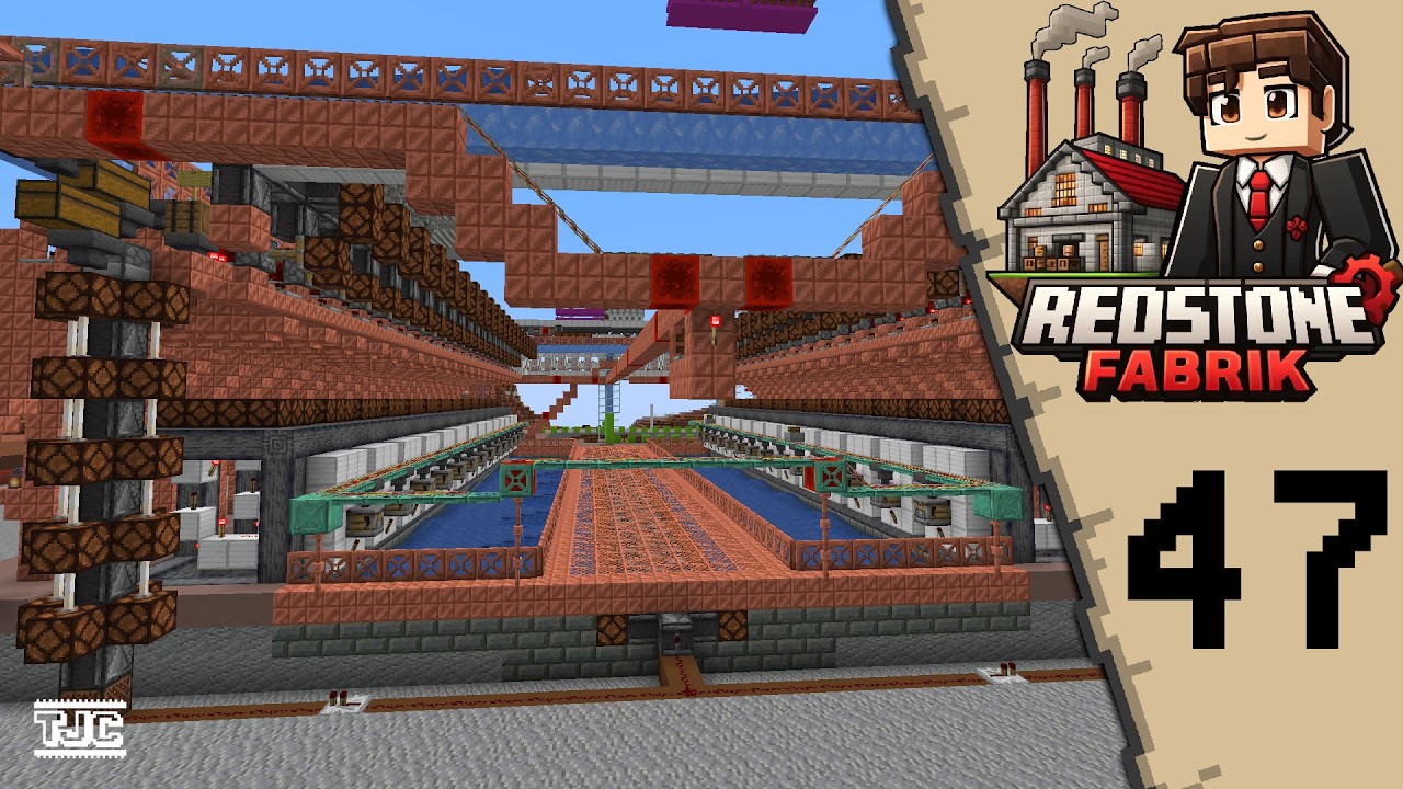 ONLINE - die REDSTONE-FABRIK wird an das DATEN-NETZWERK angeschlossen | 🏭 Pt. 47