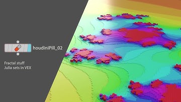 houdiniPill_02 Julia sets using VEX