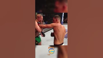 The EPIC BATTLE of Conor McGregor vs Nate Diaz