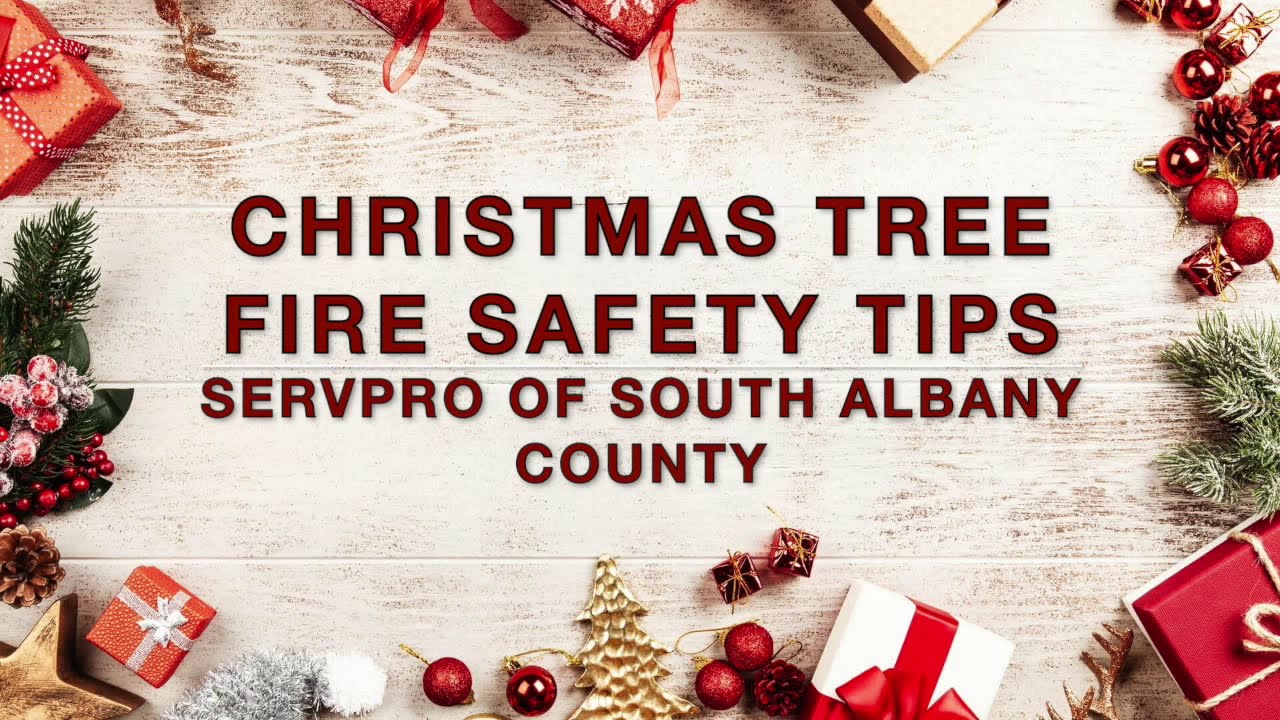 Christmas Tree Fire Safety Tips YouTube