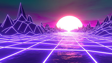 Synthwave Animation made using Blender!