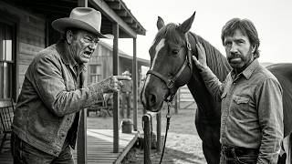 John Wayne Called Chuck Norris To His Ranch And What Happened Next Changed His Mind