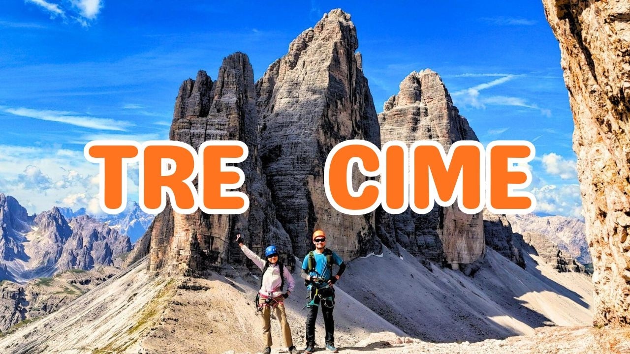 Can You Believe This View? Via Ferrata De Luca Innerkofler at Tre Cime di Lavaredo!