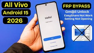 All Vivo Android 15 FRP BYPASS 2026 | Fix - EasyShare App Not Open | Without PC - Settings Not Open screenshot 4