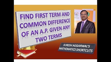 Trick 181 - Arithmetic Progression: An IMPORTANT SHORTCUT