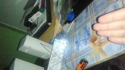 Demo of Visible Light Communication System (VLC)