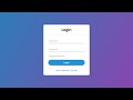 Animated login form using html  css only  no javascript or jquery