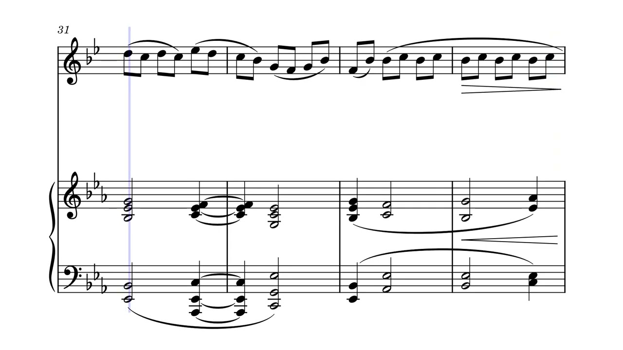 Study 5: Andante Tranquillo from Six Studies in English Folksong