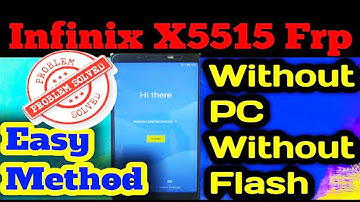 Infinix Smart 2 X5515 Oreo 8.1 Google Account Bypass | Infinix Smart 2 X5515F FRP Unlock Without  PC