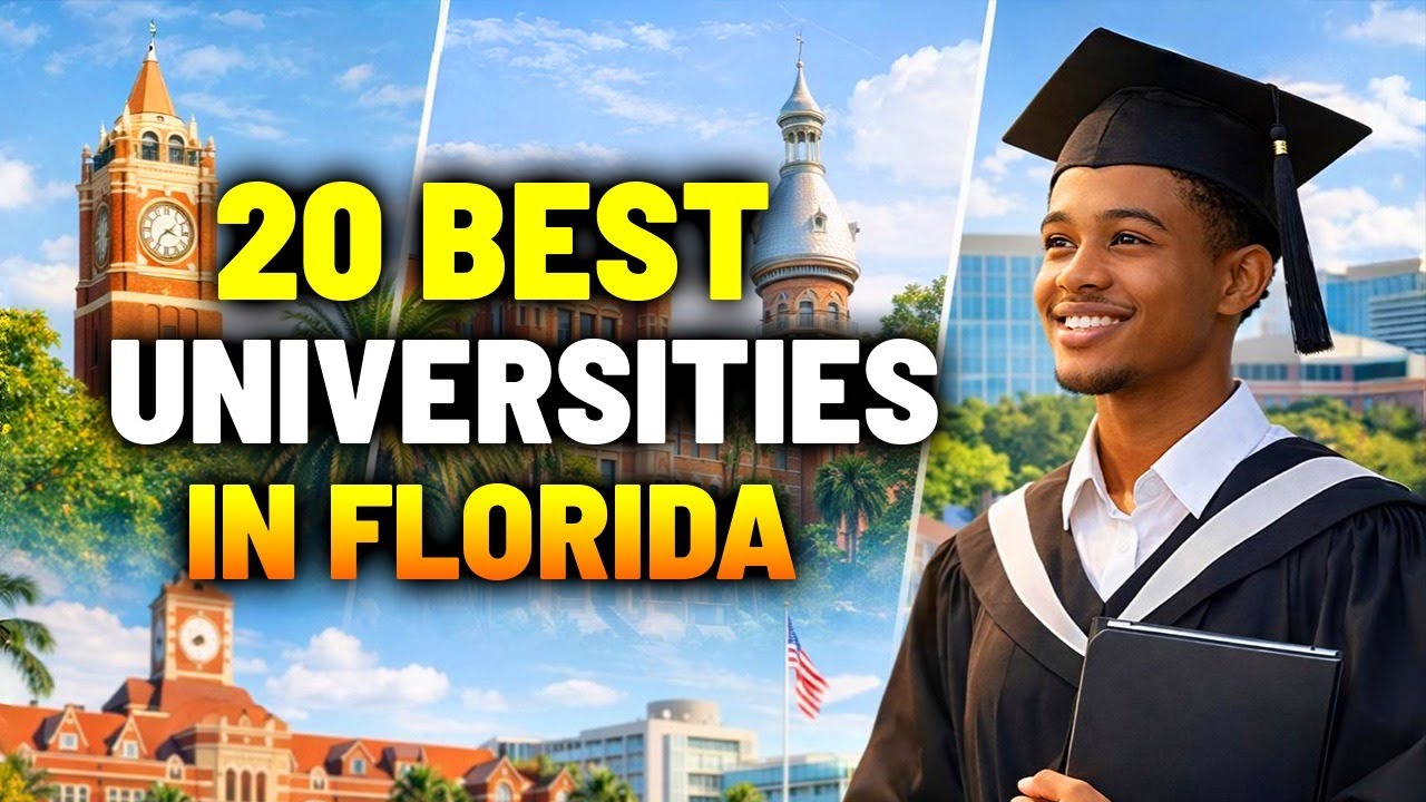 20 лучших университетов Флориды | Дешевле, чем в Калифорнии и Техасе