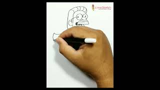 DRAWING NED FLANDERS - THE SIMPSON