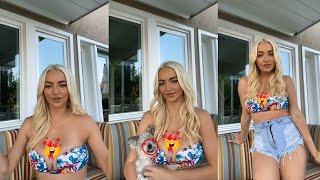 Lindsey Pelas  New Facebook Live || Don't Miss Anyone || Bollywood Zoon TV