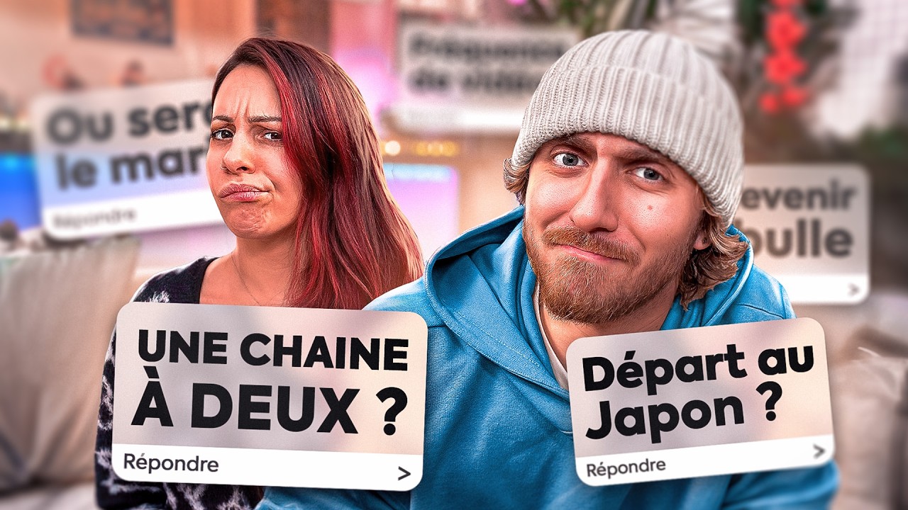 ON VA SE MARIER ? NOTRE DÉMENAGEMENT AU JAPON ?.. (FAQ avec Adeline)